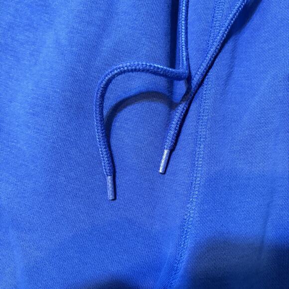 Nike Shorts Mens Large Blue Club French Terry Retro Side Graphic 9” Gym FV5136 - Picture 5 of 9